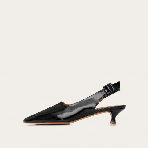 Viva Heels, glossy black OUTLET